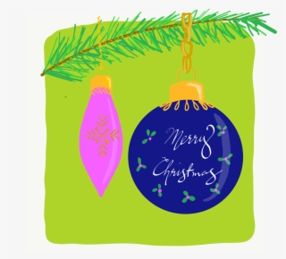 Advent 10 Merry Christmas Ornaments - Christmas Ornament