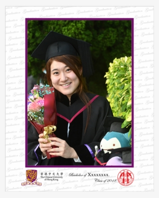 8″x10″ Gloss Surface Aluminium Photo Cuhk Graduation - Academic Dress