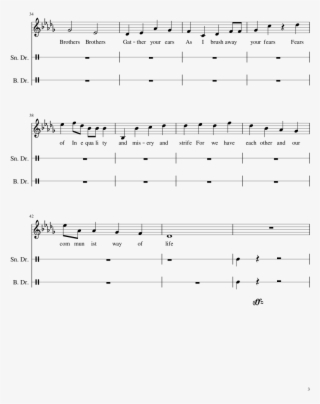 Red Sun Sheet Music Composed By Tommy Espana 3 Of 3 - Sheet Music
