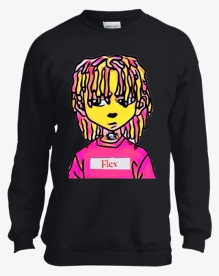 Lil Pump, Lil And Big Cartoon Youth Tshirt - T-shirt