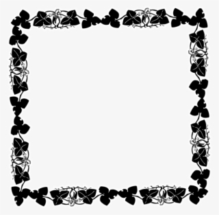 Flower Border 2 - Border Clip Art
