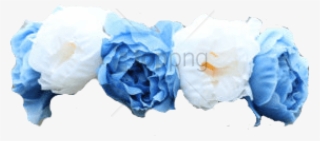 Free Png Download Blue Flower Crown Transparent Png - Blue Transparent Flower Crown