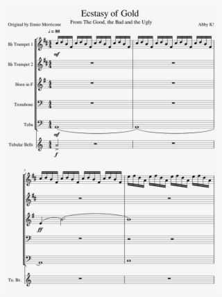 Ecstasy Of Gold Sheet Music For Trumpet, French Horn,