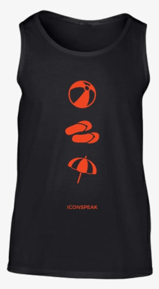 Iconspeak Beach Story Men's Tanktop - Active Tank