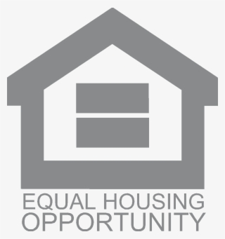 Transparent Fair Housing Logo - Equal Housing Opportunity Logo Gray