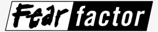 Fear Factor Logo Black And White - Fear Factor Black And White