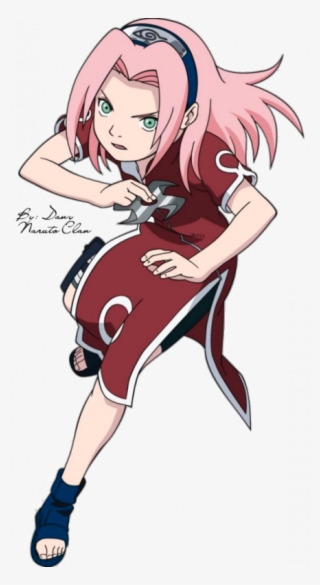 Sakura Haruno - Sakura Haruno Long Hair Png