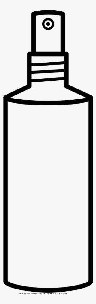 Cologne Bottle Coloring Page - Glass Bottle