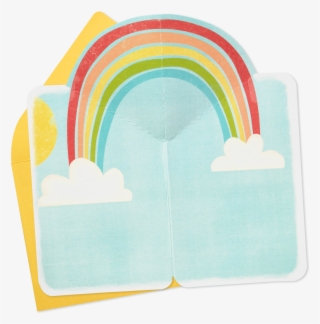25" Mini Rainbow Pop Up Blank - Arch