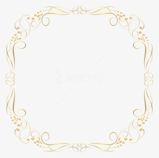 Download Border Frame Deco Clipart Png Photo - Circle