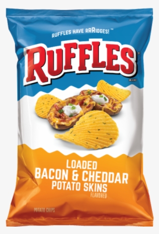 Ruffles Loaded Bacon & Cheddar Potato Skins Flavored - Totopo