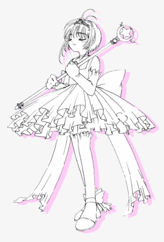 Tiara And Ruffles Costume - Illustration
