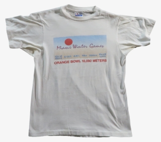 80s Nike 50/50 Hanes White T Shirt Small - Active Shirt