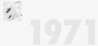 The Swoosh Is Born In 1971, A Student Of Phil Knight, - Nike 1971