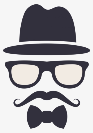 Beard Vector Glasses Graphics Hq Image Free Png Clipart - Vektor Kacamata Kumis Png