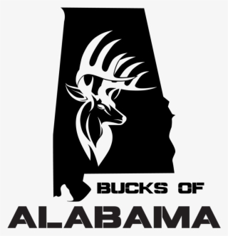 Bucks Of Alabama State Decal - Alaska