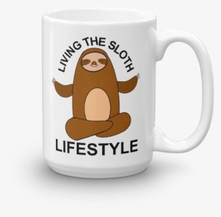 Living The Sloth Lifestyle Coffee Mug Of Day Cool Within