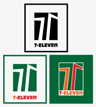 Week4 Assignment 3 Creating A Logo Using Gestalt - Logo 7 Eleven