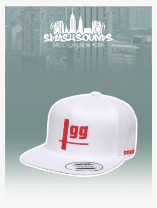 A White Hat With The Smash - Baseball Cap