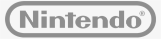 Nintendo Logo - Nintendo Logo Grey Png