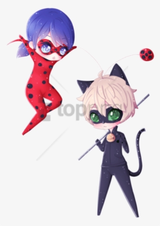 Free Png Ladybug Club Tagged - Ladybug Y Cat Noir Kawaii