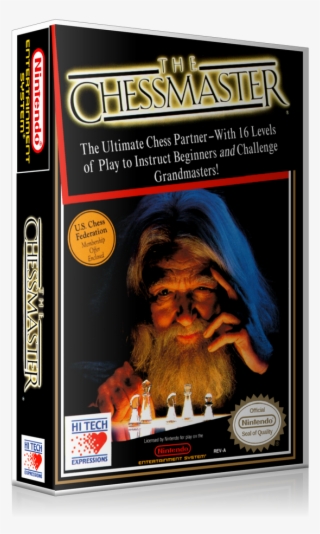 Nes The Chessmaster Retail Game Cover To Fit A Ugc - Chessmaster