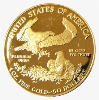 Pre-owned Usa 1987 Eagle 1oz Gold Proof Finish Coin - 1986 Gold Eagle