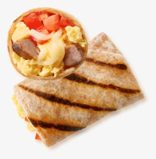 Steak, Egg & Cheese Burrito - Fast Food