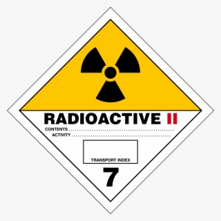 Radioactive Yellow-ii - Radioactive Label Transparent