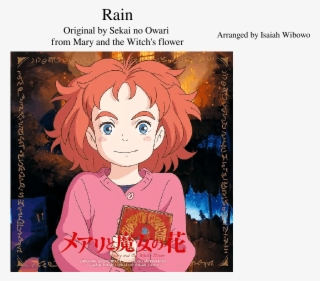 Rain Sheet Music For Piano, Bass, Percussion Download - Mary And The Witch's Flower Ost