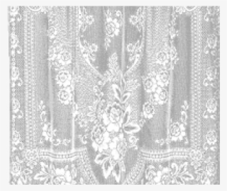 Curtain Clipart White Lace - Lace