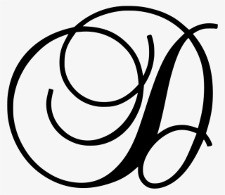 Download Png - Decorative Letter D Design