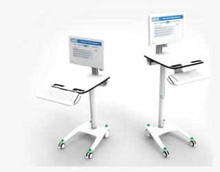 Mobile Computer Carts - Table