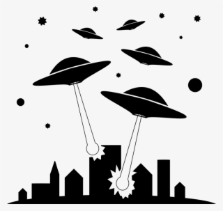 I Can't Stop Reading - Alien Invasion Clipart