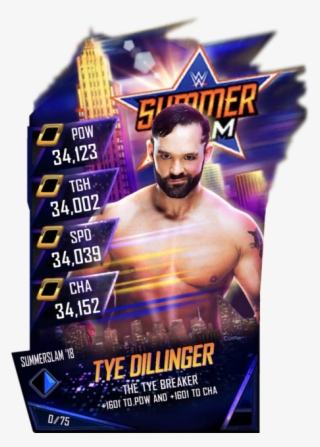 Tyedillinger S4 21 Summerslam18 Fusion - Flyer