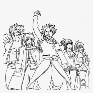 Fairy Tail Anime Coloring Pages F6