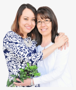 Mother And Daughter Embracing - Family