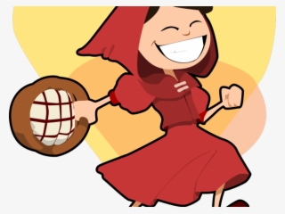 Fairy Tail Clipart Happy Form - Little Red Riding Hood Png