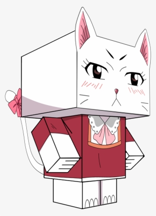 Charle , Frosh , Happy , Lily Y Lector - Papercraft Fairy Tail Carla