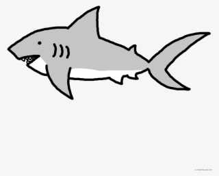 Clipart Shark Grey Shark - Clipart Of A Shark