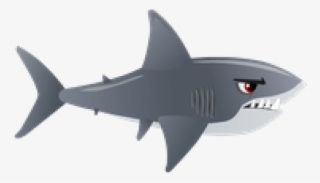 Bull Shark Clipart Transparent Background - Cartoon Shark Transparent Background