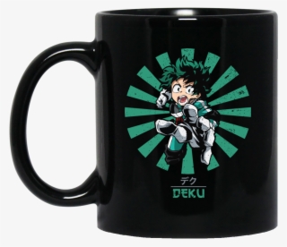 Izuku Midoriya Deku Vintage Art My Hero Academia Inspired - Mug