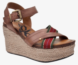 Womens Platform Wedge Top Sail In Brown Sugar - Otbt