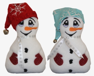 Ith Snowman Stuffie And Hat - Stuffed Toy