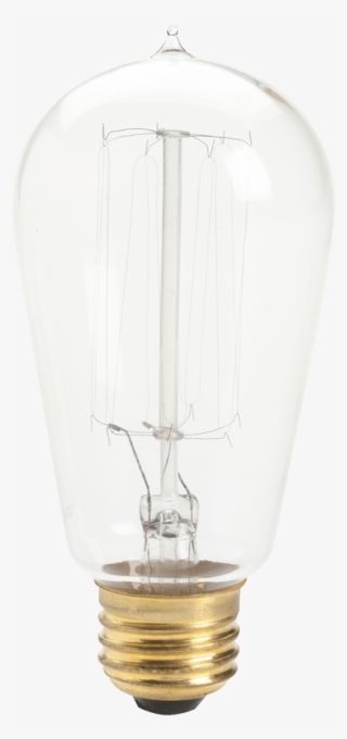 Kic 4071clr Antique Light Bulb Incandescent 60 Watt - Fluorescent Lamp