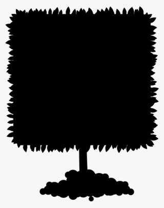 Hedges Clipart Shrub Plant - Hedge Silhouette Png