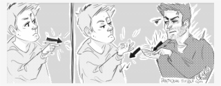 “stiles, What The Hell ” She Calls Out - Cartoon