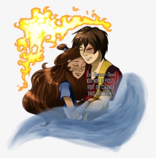 Fire And Water By Eleanor-devil - Zutara Fire And Water