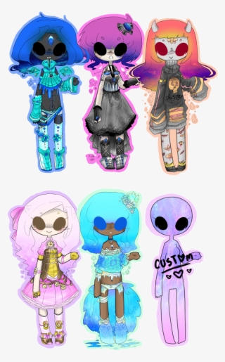 Drawn Galaxy Kawaii - Draw A Galaxy Girl