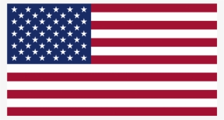 English - Plain American Flag